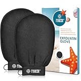 2 Stück Peeling Handschuhe, Exfoliating Gloves, Tiefenpeeling-Handschuhe,...
