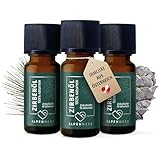 ALPEN HERZ Zirbenöl 30ml (3 x 10ml) - 100% naturrein, ätherisches...