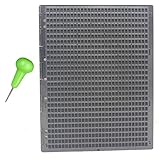 JANZU 27 Linien und 30 Raster, tragbar, aus Kunststoff, Brailleschrift,...
