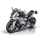 ENPUSI Motorrad Bausteine für SR1000 RR, 819 Teile Rennen Supermotorrad...
