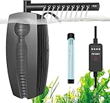 FEDOUR 600LPH Aquarium Filter U-V mit Timer, 8W einstellbare...