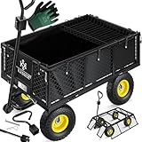 KESSER® Gartenwagen Bollerwagen Transportwagen 700kg belastbar...