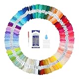 HDRNT150 Farben Stickgarn Set für kreatives Sticken ideal für Ihre DIY...