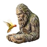 Wildvogel-Futtersäule - 5.91 Inches Elegante Vogelfutterstation,Dekorative...