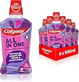 Colgate Mundspülung All In one 6x500 ml – für sofortige & anhaltende...