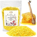 Eco-Lux Bienenwachs 500g 100% reines natürliches Bio-Bienenwachs goldgelbe...
