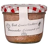 Beck Landschlachterei Hausmacher Leberwurst Grob, 180 g