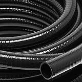 Wiltec Druck- und Saugschlauch 10m Teichschlauch 38mm (1 1/2') schwarz...
