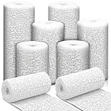 Kigniote Gipsbinden Set 6 Rollen Gipsbinden zum Basteln 5cm/10cm/15cm x...