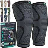 MODVEL Kniebandage Set für Damen und Herren, atmungsaktive Knee Support,...