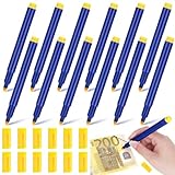 12 Stück Geldscheinprüfer Stift,Geldprüfstift,Falschgeld Stift,...