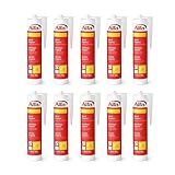 10x Alfa Acryl-Dichtstoff weiß 310 ml Profi-Qualität besonders schnell...