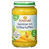Alnatura Bio Gemüse mit Süßkartoffeln, nach dem 4. Monat, 190g