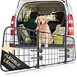 HELDENWERK Universal Kofferraum Trenngitter für Hunde - Auto Hundegitter...