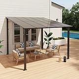 OC Orange-Casual Terrassenüberdachung, 3x3m Pergola, Anti-UV Carport mit...