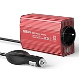 BESTEK Konverter 12 V 220 V auf 240 V Trafo Metall 300 W Ladegerät...
