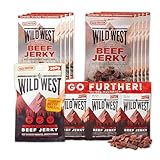 Wild West Beef Jerky 1kg Bundle - Original Rindfleisch Snacks in...