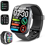 Smartwatch Herren Damen, 1,95'HD Touch Fitnessuhr mit Telefonfunktion,...