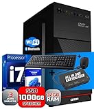 GMR Ultra i7 Business Office PC - Schneller Rechner | 3 Jahre Garantie | 32...