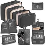 Koffer Organizer, Packing Cubes, Koffer Organizer Set 10-Teilige,...