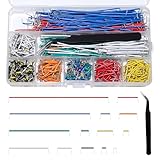 840 Stück Breadboard Jumper Wire Set,14 Längen Flexible Breadboard...