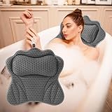Badewannenkissen, Netz-Badewannenkissen Nacken,Kissen Badewanne mit 6...