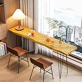 Industrieller Esstisch mit Thekenhöhe – langer, schmaler rechteckiger...