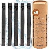 ORINKO® Aktivhole Takesumi Binchotan x5 - Japanische Aktivkohle für...
