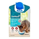 ZooRoyal Katzenmilch 20x200ml ersatzmilch katzenalleinfuttermittel...