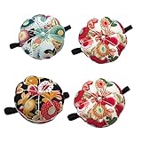 SEWOART 4 Stück Wrist Pin Cushion Teiliges Handgelenk Nadelkissen aus...