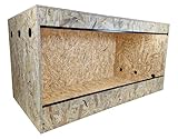 TerraBasic RepCage 120x60x60 OSB Terrarium, Seitenbelüftung