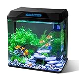 Nobleza - 30L Mini Aquarium Komplettset, Nano Aquarium Stabiles...