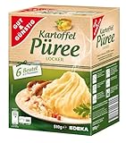 Gut und Günstig Kartoffelpüree 510g | 6 Beutel à 3 Portionen Kartoffel...