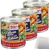 usy Bundle für Hofgut Erbsen sehr fein mit Möhren 3er Pack (3x212ml Dose)...