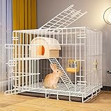 ZHANGXAO Kaninchenkäfig, Laufstall für Haustiere, Hasenkäfig,...