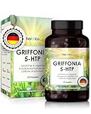 5-HTP aus 250mg Griffonia Extrakt – 120 Kapseln für 4 Monate –...