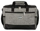 B.PRIME 20L Kühltasche Classic GRAU I 36x26x22cm I Isoliertasche I...