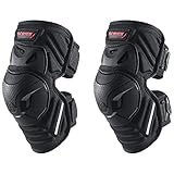 Scoyco Motorrad Knieschienbeinschoner Pads Schwarz Einstellbare Knieschoner...