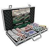 Bullets Playing Cards - Designer Pokerkoffer 'Christopher' Deluxe Pokerset...