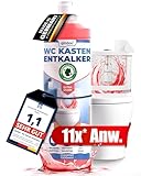 Qindoo Spülkasten WC Entkalker Toilettenspülkasten, Extra starker...