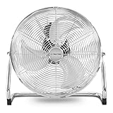 TROTEC Bodenventilator TVM 18 – 100 Watt, Neigungswinkel 110°, 3 Stufen,...