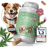 NatiVivo® 60 Tabletten Premium Hunde K1 Relax Komplex Beruhigungsmittel...