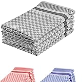 Zestri 5-er Set Grubentücher Anthrazit | Profi-Küchentücher 45x90 cm |...