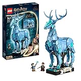 LEGO Harry Potter Expecto Patronum, 2 in 1 Hirsch und Wolf Figur, 2-in-1...