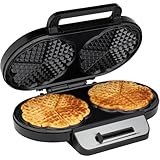 Clatronic® Waffeleisen mit 2 antihaftbeschichteten Backflächen |...
