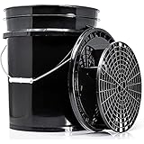 detailmate Black&White Set | Magic Bucket Wasch Eimer 20 Liter/5GAL +...