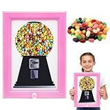 Wxeadu Süßigkeiten Spender Rahmen, Rosa Süßigkeitenspender...