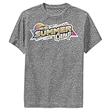 Hasbro Nerf Nerf Camp Boy's Performance Tee Charcoal Heather