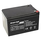 Green Cell AGM 12V 14Ah Akku VRLA Blei-Batterie Bleiakku Ersatzakku Gelakku...