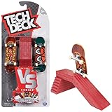 Tech Deck VS. Series - Fingerboard 2er-Set mit Hindernis, Trickkarten und...